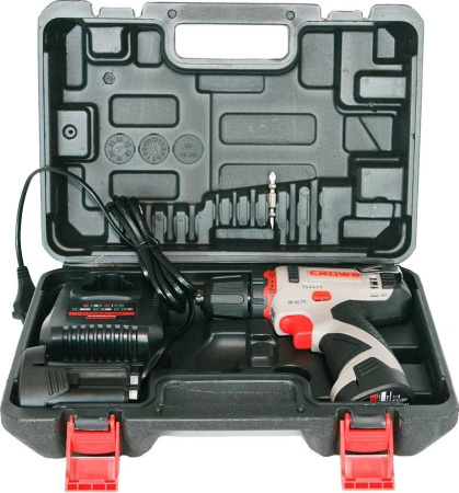 Шуруповерт аккумуляторный Crown CT21072HX-2 BMC